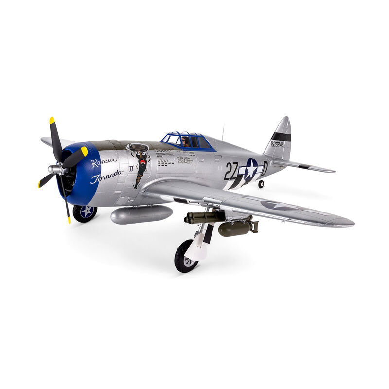 E-flite P-47 Razorback 1.2m BNF Basic With AS3X